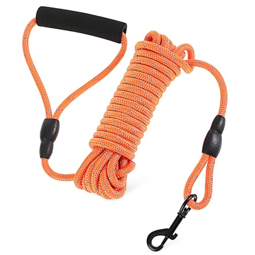 TOGEVAL Hundeleine Seil Reflektierende Haustierleine 6 M Nylon Hundeleine Großes Hundeseil Hundetraining Hundespaziergang Welpe TOGEVAL Hundeleine Seil Reflektierende Haustierleine 6 M Nylon Hundeleine Großes Hundeseil Hundetraining Hundespaziergang Welpe von TOGEVAL