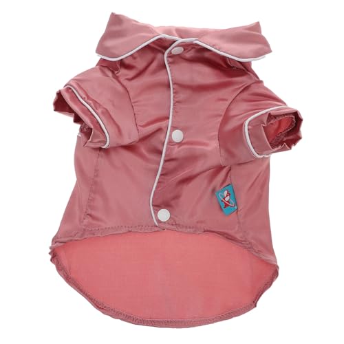 TOGEVAL Hundepyjama aus Atmungsaktivem Material Leichtes Winddichtes Design für Zuhause und Party Modische Schlafkleidung für Kleine und Mittelgroße Hunde Geschenkidee für Festtage und von TOGEVAL