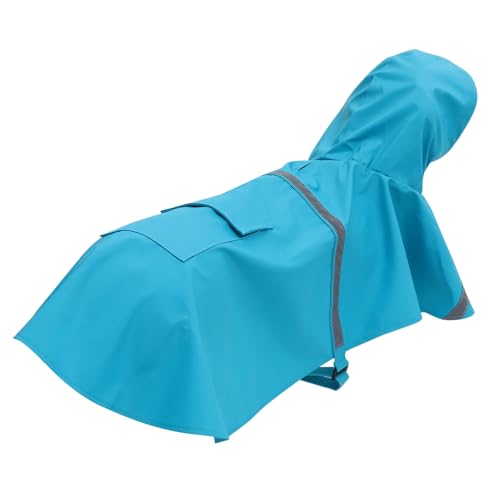 TOGEVAL Hunderegenmantel Mit Reflektierenden Streifen Poncho Für Hunde Regenmantel Für Hunde Kapuze TOGEVAL Hunderegenmantel Mit Reflektierenden Streifen Poncho Für Hunde Regenmantel Für Hunde Kapuze von TOGEVAL