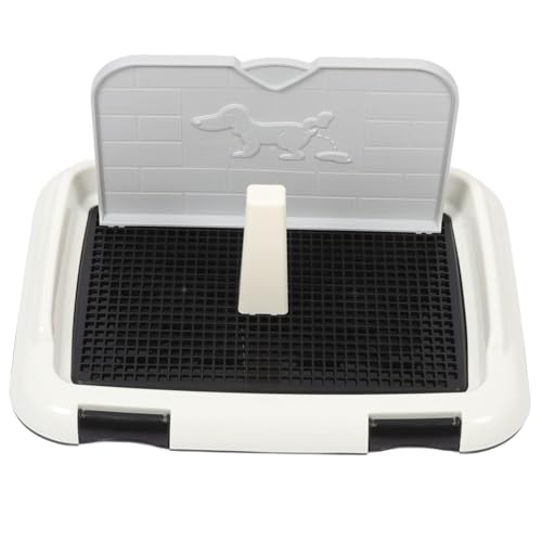 TOGEVAL Hundetöpfchenhalter Tablett für Hunde Indoor Hundetoilette Kunststoff Welpentöpfchen Anti-Rutsch Einfach zu zerlegen und zu reinigen TOGEVAL Hundetöpfchenhalter Tablett für Hunde Indoor Hundetoilette Kunststoff Welpentöpfchen Anti-Rutsch Einfach zu zerlegen und zu reinigen von TOGEVAL