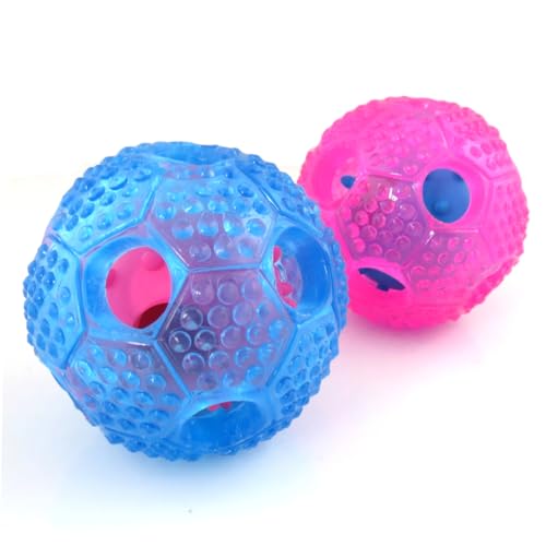 TOGEVAL Bissfestes Leckerli Spender Ball Aus Ungiftigem Für Hunde Zum Kauen Pink Fördert Das Und Die Zahnpflege TOGEVAL Bissfestes Leckerli Spender Ball Aus Ungiftigem Für Hunde Zum Kauen Pink Fördert Das Und Die Zahnpflege von TOGEVAL
