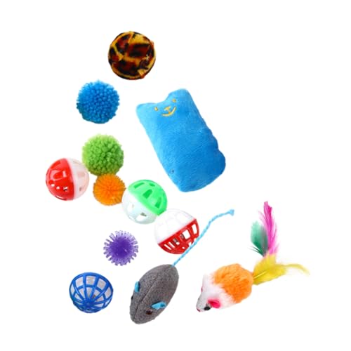 TOGEVAL Spielzeug Interaktives Haustier Teaser Spielzeug Set Für Katzen Einziehbare Katzenangel Mit Flatternder Ente Und Wackelball Für Stundenlangen Spielspaß Mit Katzenminze TOGEVAL Spielzeug Interaktives Haustier Teaser Spielzeug Set Für Katzen Einziehbare Katzenangel Mit Flatternder Ente Und Wackelball Für Stundenlangen Spielspaß Mit Katzenminze von TOGEVAL