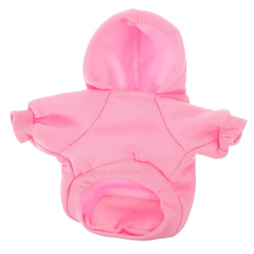 TOGEVAL Hundekleidung Für Welpen Kapuzenpullover Mit Tasche Warmer Hundepullover Für Familie Und Freunde von TOGEVAL