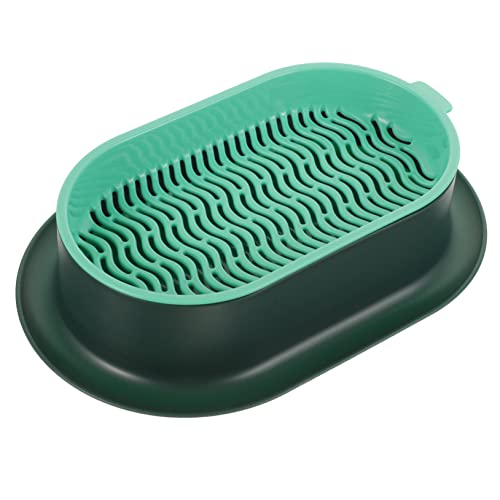 TOGEVAL Kasten Katzentoilette Katzengras-Pflanztablett Blumentopf für Katzengras Container kneifen Pflanzen Katzenpflanzer Pflanzgefäß für hydroponisches Katzengras Plastik TOGEVAL Kasten Katzentoilette Katzengras-Pflanztablett Blumentopf für Katzengras Container kneifen Pflanzen Katzenpflanzer Pflanzgefäß für hydroponisches Katzengras Plastik von TOGEVAL