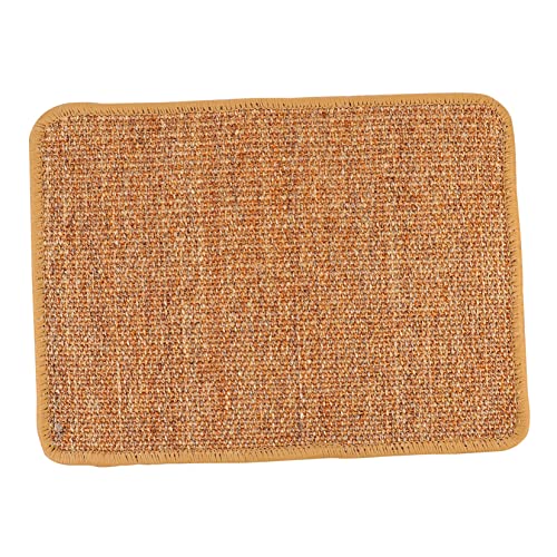 TOGEVAL Katze kratzmatte Katzenkratzkarton Katzen-Kratzunterlage Katzensofaschoner für Möbel katzenkratzmatte kratzmatte für Katzen Haustierteppich Kratzmatte für Haustiere Sisal Khaki TOGEVAL Katze kratzmatte Katzenkratzkarton Katzen-Kratzunterlage Katzensofaschoner für Möbel katzenkratzmatte kratzmatte für Katzen Haustierteppich Kratzmatte für Haustiere Sisal Khaki von TOGEVAL