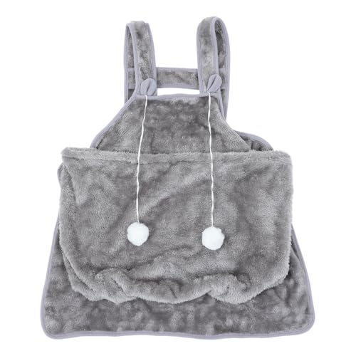 TOGEVAL Schlafsack Für Katze Aus Hochwertigem Fleece Atmungsaktiv Und Pillingfrei Zum Kuscheln Und Beruhigen Mit Geräumiger Tasche Und Integriertem Gürtel Für Bequemes Tragen von TOGEVAL