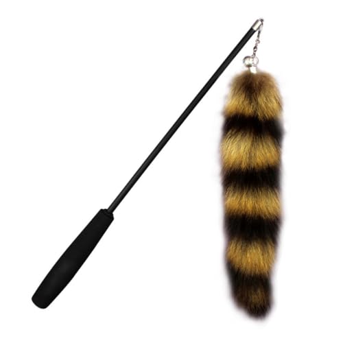 TOGEVAL Katzen-Teaser Teleskopischer Katzenstab Lustiges Katzenspielzeug Einziehbarer Katzenstab Zauberstab Zum Angeln Von Kätzchen Zauberstab Spielzeug Kätzchen-stäbchen Leder Brown TOGEVAL Katzen-Teaser Teleskopischer Katzenstab Lustiges Katzenspielzeug Einziehbarer Katzenstab Zauberstab Zum Angeln Von Kätzchen Zauberstab Spielzeug Kätzchen-stäbchen Leder Brown von TOGEVAL