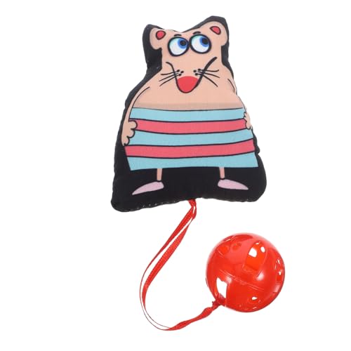 TOGEVAL Cat Mouse Toy Mit Glocke Interaktives Katzenspielzeug Weichem Für Katzen Fördert Natürliche Jagdinstinkte Und Sorgt Für Und Spielspaß Für Katzen Und Kätzchen von TOGEVAL