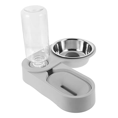 TOGEVAL Katzennapf Aus Edelstahl, Automatischer Wasserspender, Futterspender Für Haustiere, Für Hunde, Katzennapf, Haustier Wasserbrunnen, Futterspender Für Welpen, Futterspender, TOGEVAL Katzennapf Aus Edelstahl, Automatischer Wasserspender, Futterspender Für Haustiere, Für Hunde, Katzennapf, Haustier Wasserbrunnen, Futterspender Für Welpen, Futterspender, von TOGEVAL