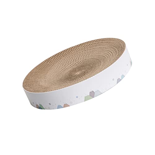 TOGEVAL Haustier Katze Kratzbrett Wellpappe Scratcher Sicheres Material Katzenspielzeug Unterhaltung TOGEVAL Haustier Katze Kratzbrett Wellpappe Scratcher Sicheres Material Katzenspielzeug Unterhaltung von TOGEVAL