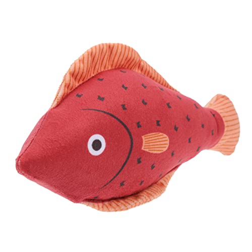 TOGEVAL Katzenminzenspielzeug Fisch interaktives Katzenspielzeug aus Plüsch Fischform Haustier-Kauspielzeug für Hauskatzen TOGEVAL Katzenminzenspielzeug Fisch interaktives Katzenspielzeug aus Plüsch Fischform Haustier-Kauspielzeug für Hauskatzen von TOGEVAL