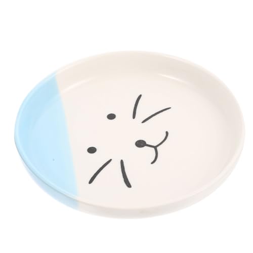 TOGEVAL Keramik Katzenfutternapf Flach mit Abgerundeten Kanten Langlebiger Futternapf aus Hochwertiger Keramik Leicht zu Reinigen Sicherer Katzennapf für Katzen und Kätzchen TOGEVAL Keramik Katzenfutternapf Flach mit Abgerundeten Kanten Langlebiger Futternapf aus Hochwertiger Keramik Leicht zu Reinigen Sicherer Katzennapf für Katzen und Kätzchen von TOGEVAL