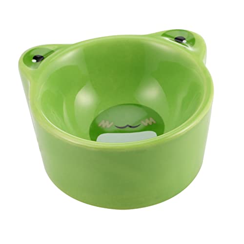 TOGEVAL Small Animals Keramik Futternapf Für Hamster Meerschweinchen Und Kleine Haustiere Anti- Design Leicht Zu Reinigen Für Futter Und Wasser von TOGEVAL