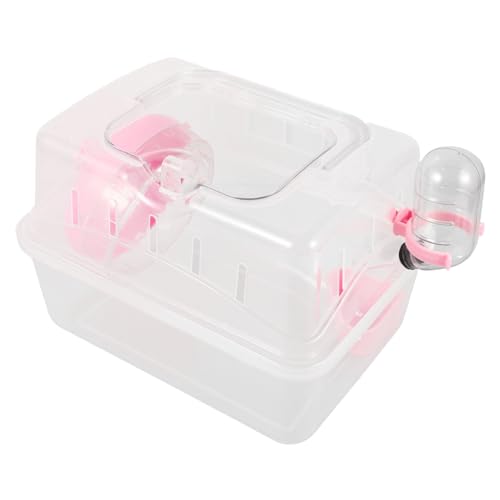 TOGEVAL Kleiner Pastoralkäfig Tragbare Transportbox Für Hamster Klein Hamster -reisekäfig Hamsterkäfige Hamsterkäfig Zubehör Für Meerschweinchenkäfige Hamsterträgerkäfig Plastik TOGEVAL Kleiner Pastoralkäfig Tragbare Transportbox Für Hamster Klein Hamster -reisekäfig Hamsterkäfige Hamsterkäfig Zubehör Für Meerschweinchenkäfige Hamsterträgerkäfig Plastik von TOGEVAL