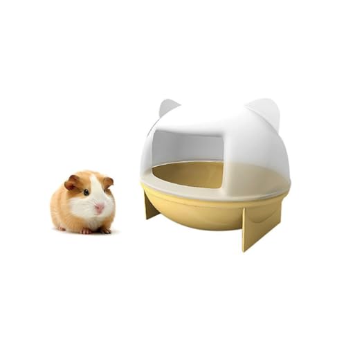 TOGEVAL Kleintier Badezimmerhaus mit Katzenohren Design Umweltfreundlich Langlebig Leicht zu Reinigen Geeignet für Hamster Chinchilla Dwarf Hamster Schaufel Farbe Zufällig Zufällige Farbe TOGEVAL Kleintier Badezimmerhaus mit Katzenohren Design Umweltfreundlich Langlebig Leicht zu Reinigen Geeignet für Hamster Chinchilla Dwarf Hamster Schaufel Farbe Zufällig Zufällige Farbe von TOGEVAL
