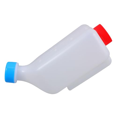 TOGEVAL Kleintier Fütterungsflasche Futterbehälter für Lämmer und Schafe mit Vielseitiger Anwendung Einfache Reinigung und Stressfreie Pflege für Neugeborene Nutztiere von TOGEVAL