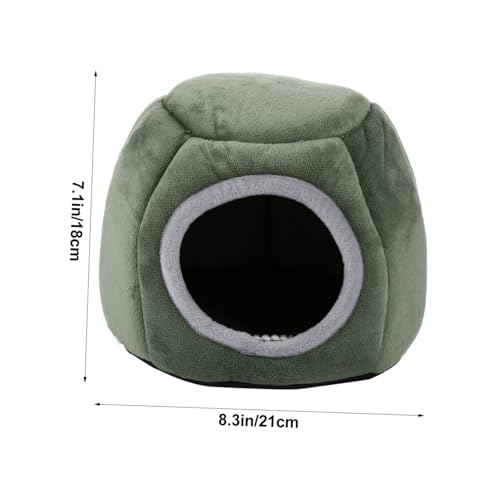 TOGEVAL Kleintier Kuschelhöhle aus Baumwolle Warmes Haustierbett für Hamster Meerschweinchen Xs Winter Schlafnest Gemütliches Nest für Kleine Nager Geeignet TOGEVAL Kleintier Kuschelhöhle aus Baumwolle Warmes Haustierbett für Hamster Meerschweinchen Xs Winter Schlafnest Gemütliches Nest für Kleine Nager Geeignet von TOGEVAL