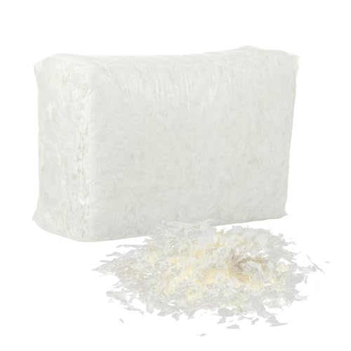 TOGEVAL Kleintierpapier Einstreu Staubarmes Saugfähiges Papiervlies für Hamster und Meerschweinchen Atmungsaktiv Geruchsbindend und Flauschig Geeignet für Käfigböden von TOGEVAL