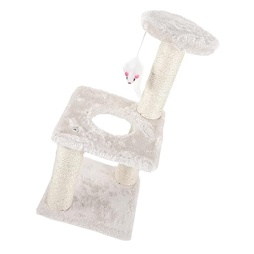 TOGEVAL Kratzbaum für Katzen Bequemer Katzenkratzbaum Haustier-katzenkratzbaum Katzenkratzbaum Sicheres Material TOGEVAL Kratzbaum für Katzen Bequemer Katzenkratzbaum Haustier-katzenkratzbaum Katzenkratzbaum Sicheres Material von TOGEVAL