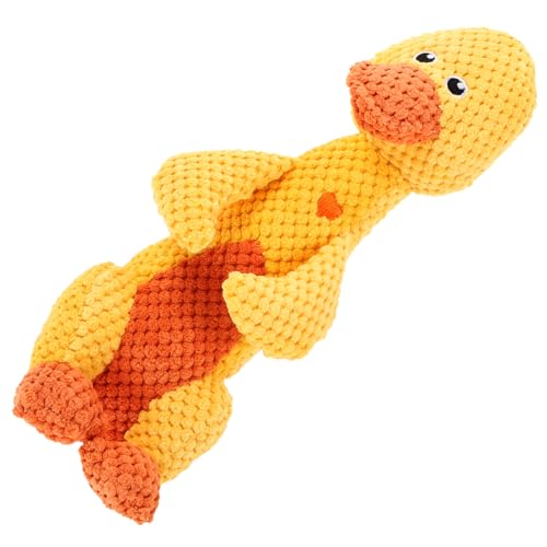 TOGEVAL Kuscheliges Quietschspielzeug Für Kleine Hunde Interaktives üschspielzeug Entenform Ideal Zum Kauen Und Für Welpen Und Kleine Hunde Fördert Zahnpflege Und Spielspaß TOGEVAL Kuscheliges Quietschspielzeug Für Kleine Hunde Interaktives üschspielzeug Entenform Ideal Zum Kauen Und Für Welpen Und Kleine Hunde Fördert Zahnpflege Und Spielspaß von TOGEVAL