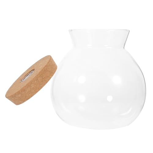 TOGEVAL 3er-Pack -Lichter Aus Glas Landschaftsflasche Dekorative Wohndekoration für und Badezimmer von TOGEVAL