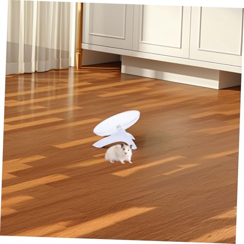 TOGEVAL Leises Hamsterrad Laufrad für Zwerghamster und Kleine Nager Geräuscharmes Sicheres Saucer Design Stabil Befestigbar für Käfig Fördert Aktives Training und Ruhigen Schlaf TOGEVAL Leises Hamsterrad Laufrad für Zwerghamster und Kleine Nager Geräuscharmes Sicheres Saucer Design Stabil Befestigbar für Käfig Fördert Aktives Training und Ruhigen Schlaf von TOGEVAL