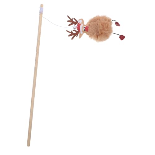 TOGEVAL Teaser Für Katzen Weihnachtskatze Interaktiv Dekorativ Rentier Necken Sicher Für Den Innenbereich TOGEVAL Teaser Für Katzen Weihnachtskatze Interaktiv Dekorativ Rentier Necken Sicher Für Den Innenbereich von TOGEVAL