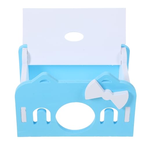 TOGEVAL Vielseitiges Schlafhaus für Meerschweinchen Hamsterbett PVC-Material Rattenhaus Versteck Käfigzubehör TOGEVAL Vielseitiges Schlafhaus für Meerschweinchen Hamsterbett PVC-Material Rattenhaus Versteck Käfigzubehör von TOGEVAL