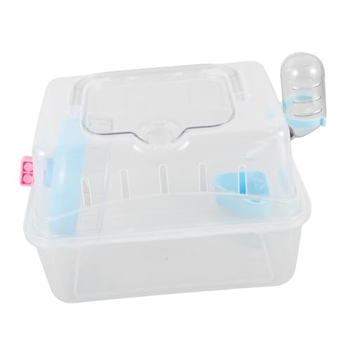 TOGEVAL Meerschweinchenkoffer, Reise Tragbarer Hamsterkoffer, Haustier Rattenkäfig, Haustierkäfig Für Draußen, Kleintier Transportbox, Kleintier Transportbox, Mäusekäfig Für von TOGEVAL