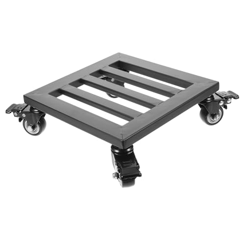 TOGEVAL Metall Pflanzenroller mit Stabiler Blumentopfhalter für Große Pflanzkübel Mobiler Pflanzständer für Innen und Außen Schwarz Leicht Verschiebbar Bodenschonend TOGEVAL Metall Pflanzenroller mit Stabiler Blumentopfhalter für Große Pflanzkübel Mobiler Pflanzständer für Innen und Außen Schwarz Leicht Verschiebbar Bodenschonend von TOGEVAL