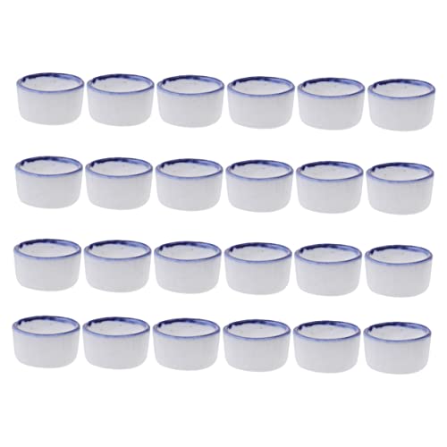 TOGEVAL 24stücke Mini Wasserschalen Für Reptilien Keramische Trinkbehälter Für Spinnen Und Kleintiere rutschfeste Futter Wasserbehälter Für Terrarien Leicht Zu Reinigen Und Langlebig TOGEVAL 24stücke Mini Wasserschalen Für Reptilien Keramische Trinkbehälter Für Spinnen Und Kleintiere rutschfeste Futter Wasserbehälter Für Terrarien Leicht Zu Reinigen Und Langlebig von TOGEVAL