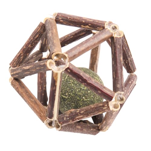 TOGEVAL Molar Katzenminze Ball Katzenspielzeug mit Zahnpflegefunktion Langlebiges Beißspielzeug zur Zahnreinigung Stressabbau und Beschäftigung für Katzen Braun TOGEVAL Molar Katzenminze Ball Katzenspielzeug mit Zahnpflegefunktion Langlebiges Beißspielzeug zur Zahnreinigung Stressabbau und Beschäftigung für Katzen Braun von TOGEVAL