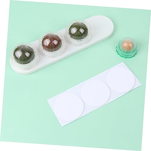 TOGEVAL Natürlicher Catnip Ball Katzenspielzeug zur Beruhigung Kätzchen Belohnung Weiß Fördert Zahngesundheit und Schützt Möbel für Wohnungskatzen TOGEVAL Natürlicher Catnip Ball Katzenspielzeug zur Beruhigung Kätzchen Belohnung Weiß Fördert Zahngesundheit und Schützt Möbel für Wohnungskatzen von TOGEVAL