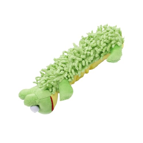 TOGEVAL Kuscheliges Plüsch-Molar-Spielzeug Für Hunde Kauspielzeug Mit Quietscher Im Froschdesign Lernspielzeug Für Haustiere Geeignet Für Zuhause Und Unterwegs Grün TOGEVAL Kuscheliges Plüsch-Molar-Spielzeug Für Hunde Kauspielzeug Mit Quietscher Im Froschdesign Lernspielzeug Für Haustiere Geeignet Für Zuhause Und Unterwegs Grün von TOGEVAL