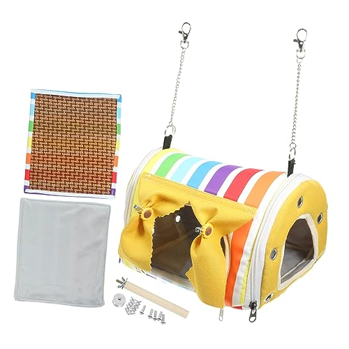 TOGEVAL Pet Parrot Hammock Atmungsaktive Hängematte Für Vögel Als Vogelnest Und Rückzugsort Für Papageien Sittiche Und Andere Kleintiere Komfortable Schlafgelegenheit Für Haustiere TOGEVAL Pet Parrot Hammock Atmungsaktive Hängematte Für Vögel Als Vogelnest Und Rückzugsort Für Papageien Sittiche Und Andere Kleintiere Komfortable Schlafgelegenheit Für Haustiere von TOGEVAL