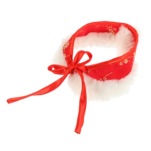 TOGEVAL Hundehalsband Dekoratives Thermohalsband Verstellbare Fliege Für Den Alltag Und Partys von TOGEVAL