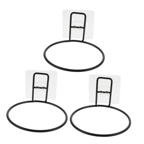 TOGEVAL Pet Futternapf Halterung Wandmontage Selbstklebend Robust für Katzen und Hunde zur Befestigung von Futternapf und Wasserschale Komfortable Haltung Ergonomisch und Platzsparend von TOGEVAL