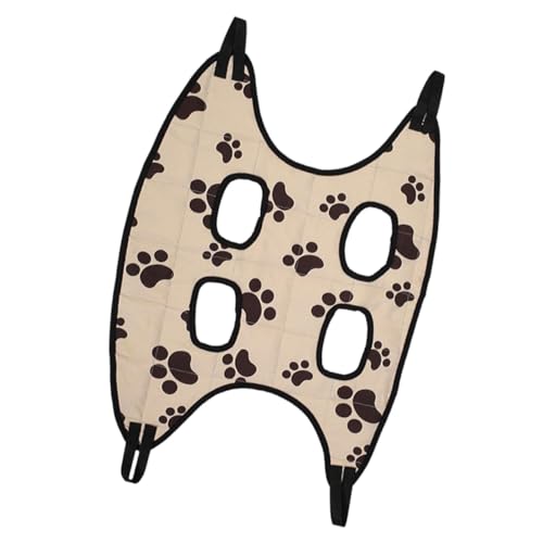 TOGEVAL Pet Grooming Hängematte mit Stabilem Grip Weichem Oxford Krallenschneidegeeignet für Katzen und Hunde Aller Maschinenwaschbar Komfortabler Schlafplatz und Pflegelösung von TOGEVAL