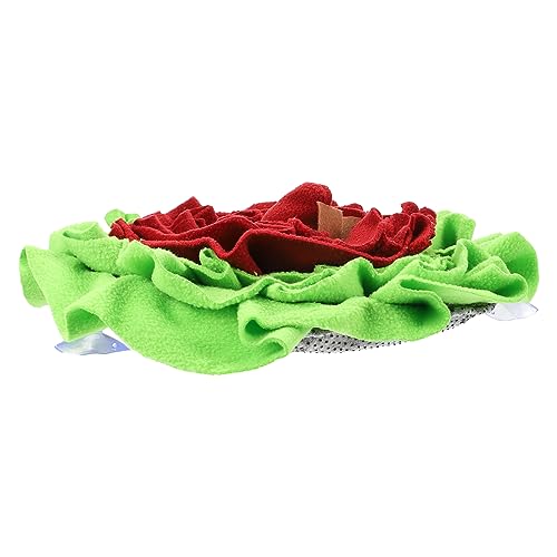 TOGEVAL Hund Slow Feeder Snuffle Pad Pet Slow Food Matte Sniff Matte Hunde rutschfeste Fleece Material Pet Sniff Matte TOGEVAL Hund Slow Feeder Snuffle Pad Pet Slow Food Matte Sniff Matte Hunde rutschfeste Fleece Material Pet Sniff Matte von TOGEVAL