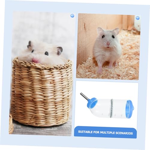 TOGEVAL Plastik Hamster Trinkflasche Auslaufsicher Automatischer Wasserspender für Kleintiere Chinchilla Haustier Zubehör mit Federklipp Praktisch und Leicht zu Befestigen TOGEVAL Plastik Hamster Trinkflasche Auslaufsicher Automatischer Wasserspender für Kleintiere Chinchilla Haustier Zubehör mit Federklipp Praktisch und Leicht zu Befestigen von TOGEVAL