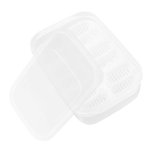 TOGEVAL Reptilien Brutkasten mit Fächern Transparenter Inkubator für Eier Tragbare Reptilienzuchtbox für Geckos Eidechsen Schlangen Leicht und Wiederverwendbar TOGEVAL Reptilien Brutkasten mit Fächern Transparenter Inkubator für Eier Tragbare Reptilienzuchtbox für Geckos Eidechsen Schlangen Leicht und Wiederverwendbar von TOGEVAL