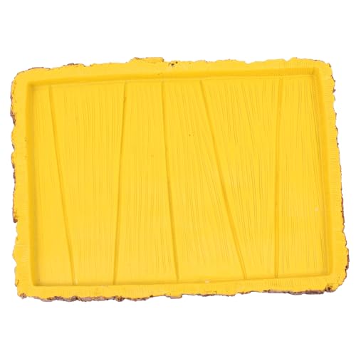 TOGEVAL Reptilien Futternapf Natürliches Design Stabile Wasserschale für Schildkröten Eidechsen Terrarium Langlebiges Harz Geeignet als Futter Wasserschale TOGEVAL Reptilien Futternapf Natürliches Design Stabile Wasserschale für Schildkröten Eidechsen Terrarium Langlebiges Harz Geeignet als Futter Wasserschale von TOGEVAL