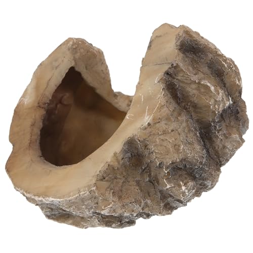 TOGEVAL Reptilien Versteck Höhle aus Pflegeleichtem Harz Naturgetreue Felsform mit Sonnenplattform Geeignet für Schildkröten Kleine Eidechsen Frösche und Schlangen Idealer Ruhe Spielplatz TOGEVAL Reptilien Versteck Höhle aus Pflegeleichtem Harz Naturgetreue Felsform mit Sonnenplattform Geeignet für Schildkröten Kleine Eidechsen Frösche und Schlangen Idealer Ruhe Spielplatz von TOGEVAL