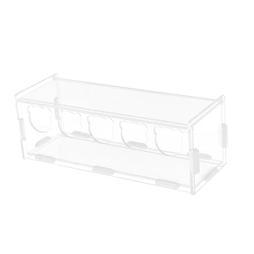 TOGEVAL Futterspender für Hühner Rutin Hühnerbox großer Futtervorratsbehälter aus Acryl leicht zu reinigen und zu verwenden TOGEVAL Futterspender für Hühner Rutin Hühnerbox großer Futtervorratsbehälter aus Acryl leicht zu reinigen und zu verwenden von TOGEVAL