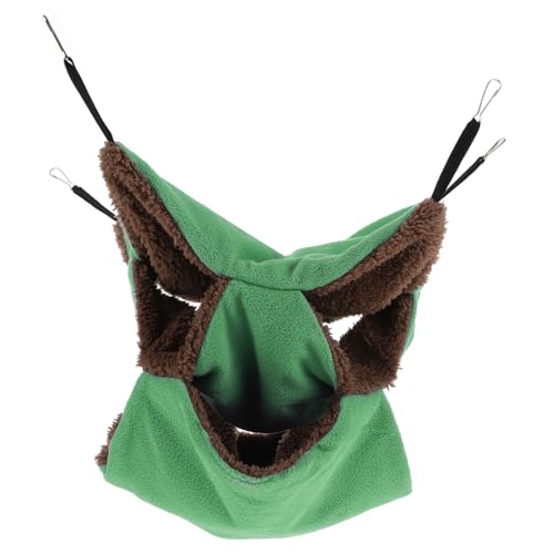TOGEVAL Grüne Hängematte Für Hamster Zubehör Für Den Käfig Warmes Nest Für Ihr Haustier TOGEVAL Grüne Hängematte Für Hamster Zubehör Für Den Käfig Warmes Nest Für Ihr Haustier von TOGEVAL