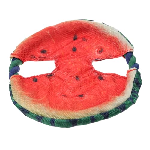 TOGEVAL Schwimmendes Hundespielzeug Wassermelonen Form Strapazierfähiges Pet Beach Toy zum Apportieren und Training Langlebiger Schwimmfähiger Hundeball für Hunde Am Wasser TOGEVAL Schwimmendes Hundespielzeug Wassermelonen Form Strapazierfähiges Pet Beach Toy zum Apportieren und Training Langlebiger Schwimmfähiger Hundeball für Hunde Am Wasser von TOGEVAL