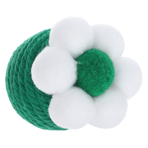 TOGEVAL Sisal Ball Katzen Spielzeug Katzenspielzeug Katze Plüschbälle Katzen-Teaser-Spielzeug Kätzchen Beißspielzeug Katzen-Pompom-Spielzeug Kratzbälle Für Haustiere Baumwollseil TOGEVAL Sisal Ball Katzen Spielzeug Katzenspielzeug Katze Plüschbälle Katzen-Teaser-Spielzeug Kätzchen Beißspielzeug Katzen-Pompom-Spielzeug Kratzbälle Für Haustiere Baumwollseil von TOGEVAL