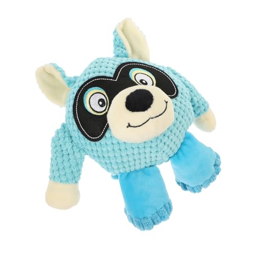 TOGEVAL Sound-Spielzeug Für Haustiere Seilspielzeug Für Hunde Flauschige Kuscheltiere Kauspielzeug Zum Zahnen Von Katzen Beißspielzeug Für Welpen Flauschiges Hundespielzeug Blue Plüsch TOGEVAL Sound-Spielzeug Für Haustiere Seilspielzeug Für Hunde Flauschige Kuscheltiere Kauspielzeug Zum Zahnen Von Katzen Beißspielzeug Für Welpen Flauschiges Hundespielzeug Blue Plüsch von TOGEVAL