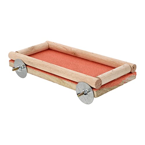 TOGEVAL Papagei Vogel Zubehör Kauf Orange Raue Bord Spielzeug Für Sittiche Vögel TOGEVAL Papagei Vogel Zubehör Kauf Orange Raue Bord Spielzeug Für Sittiche Vögel von TOGEVAL