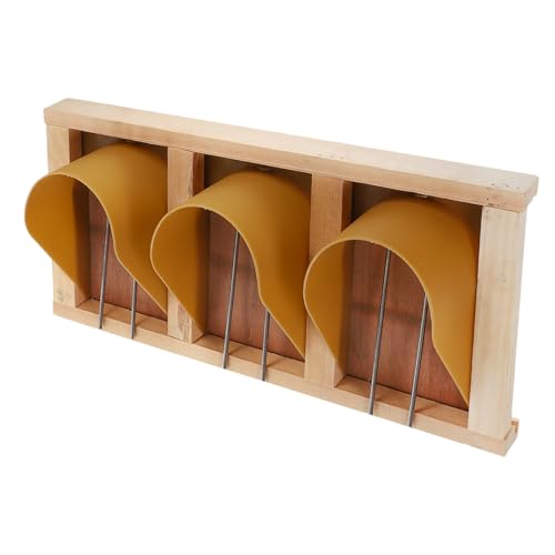 TOGEVAL Taubeneingangstür aus Holz für Taubenschläge Europäisches Design Installieren Speziell für Renn Haustauben Passgenaues Vogelkäfig zubehör von TOGEVAL